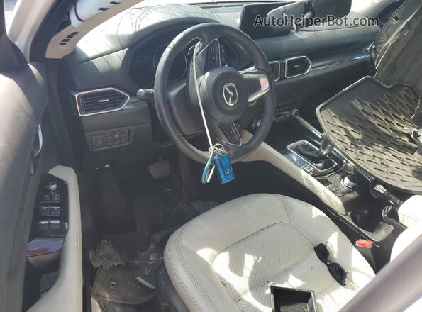 JM3KFBAY0L0823921 2020 MAZDA CX-5 White Вид панелі приладів