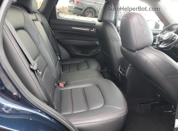 JM3KFBAY4N0607704 2022 MAZDA CX-5 Blue Rear seats view
