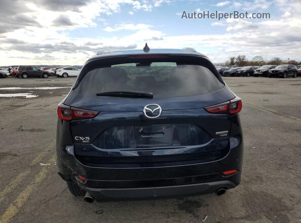 JM3KFBAY4N0607704 2022 MAZDA CX-5 Blue Rear view
