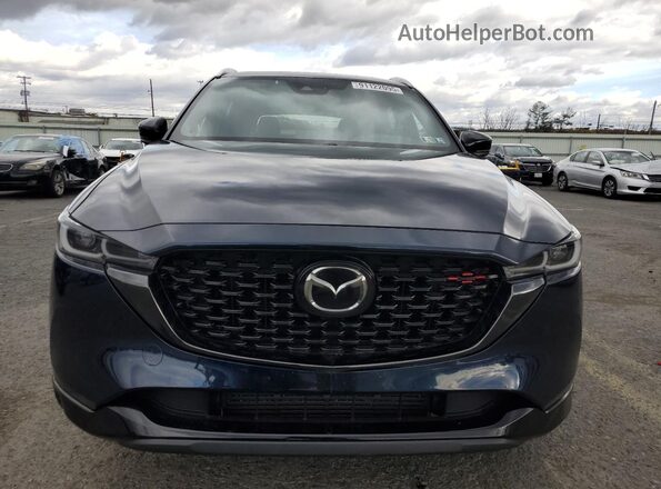 JM3KFBAY4N0607704 2022 MAZDA CX-5 Blue Front view