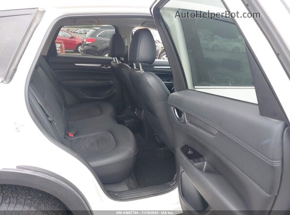 JM3KFBBM2N0545683 2022 MAZDA CX-5 White Widok naklejki z numerem VIN