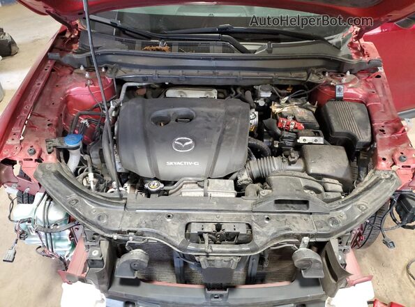 JM3KFBCM0L1741997 2020 MAZDA CX-5 Red ძრავის განყოფილების ხედი