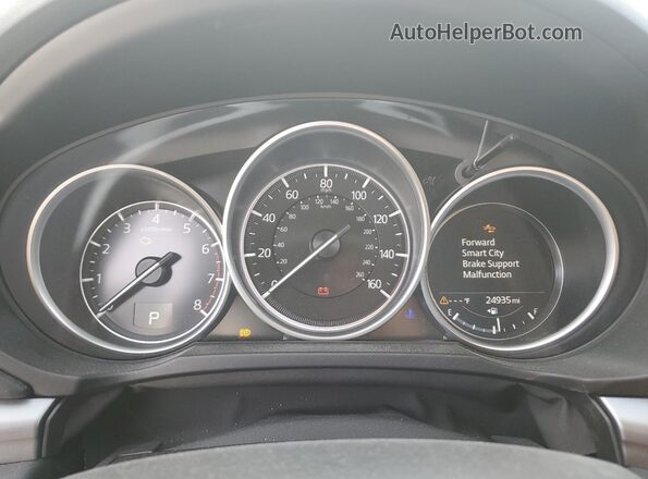 JM3KFBCM3N1611585 2022 MAZDA 3 White Սարքավորումների վահանակի տեսք