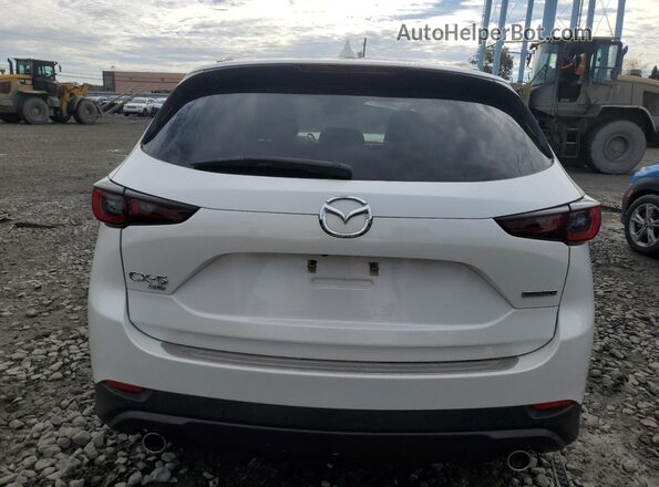 JM3KFBCM3N1611585 2022 MAZDA 3 White Հետևի տեսք