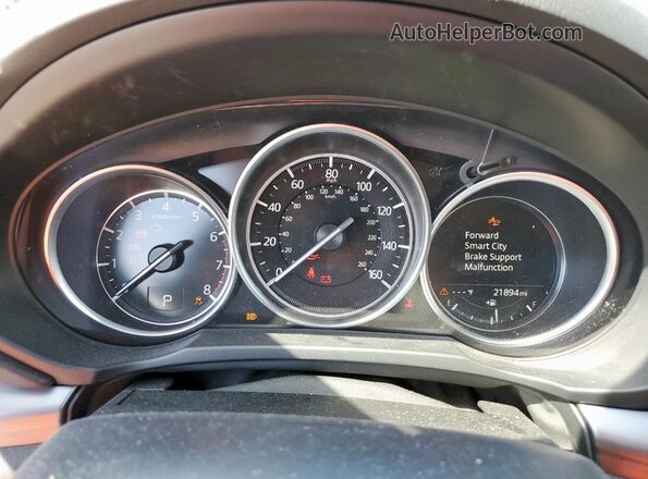 JM3KFBCM5L1816239 2020 MAZDA CX-5 Blue Սարքավորումների վահանակի տեսք