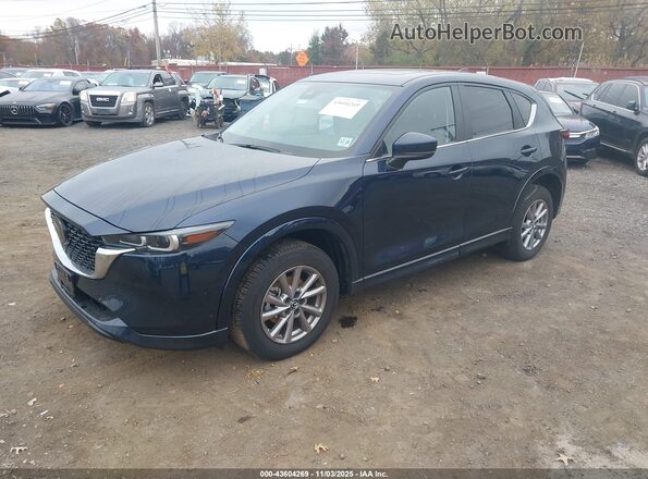 JM3KFBCM5R0398215 2024 MAZDA CX-5 Dark Blue Vista tres cuartos delantera izquierda