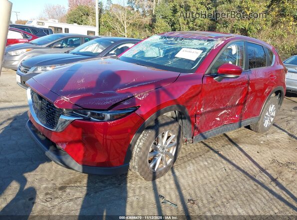 JM3KFBCM6N0562646 2022 MAZDA CX-5 Red Передня ліва чверть