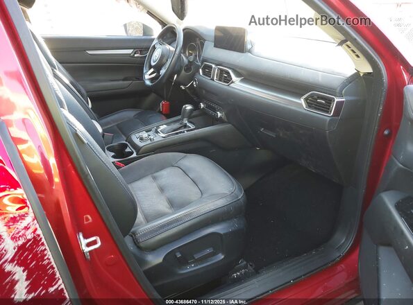 JM3KFBCM6N0562646 2022 MAZDA CX-5 Red Вид салону спереду