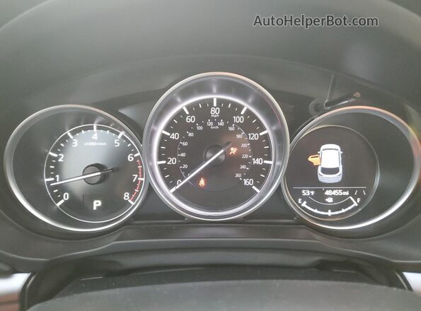 JM3KFBCM6N1551687 2022 MAZDA CX-5 Charcoal Instrument cluster view