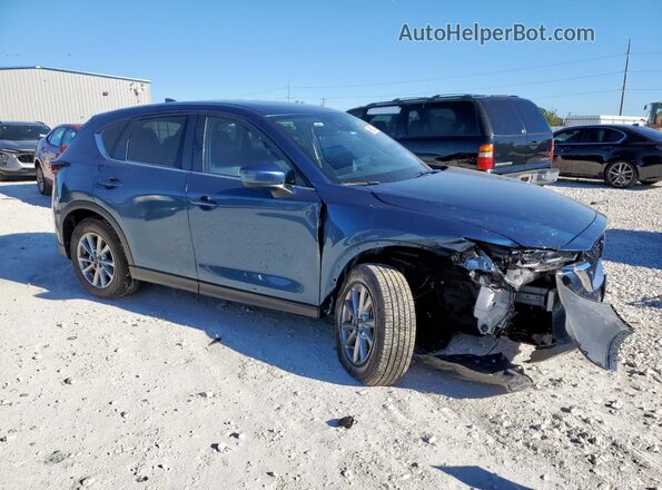 JM3KFBCM7N1632990 2022 MAZDA CX-5 Blue Delantero derecho