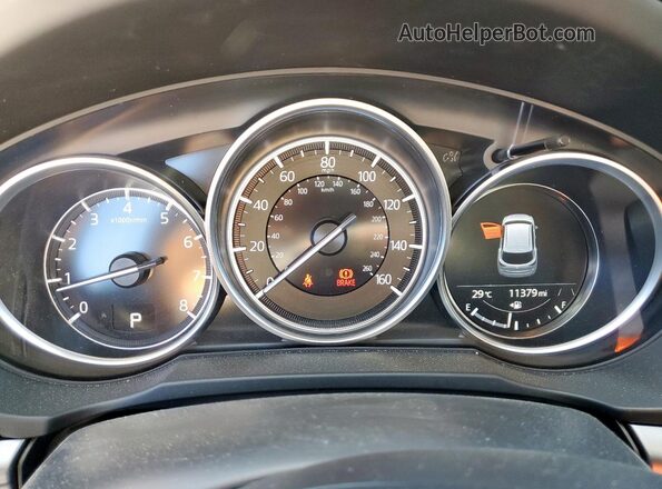 JM3KFBCM7N1632990 2022 MAZDA CX-5 Blue Vista del cuadro de instrumentos