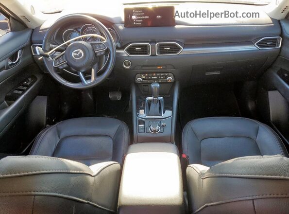 JM3KFBCM7N1632990 2022 MAZDA CX-5 Blue Vista del salpicadero