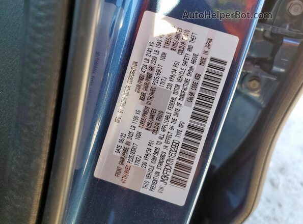 JM3KFBCM7N1632990 2022 MAZDA CX-5 Blue Vista interior de 360 grados
