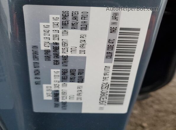 JM3KFBCM8M0109224 2021 MAZDA CX-5 Синий Вид подкапотного пространства