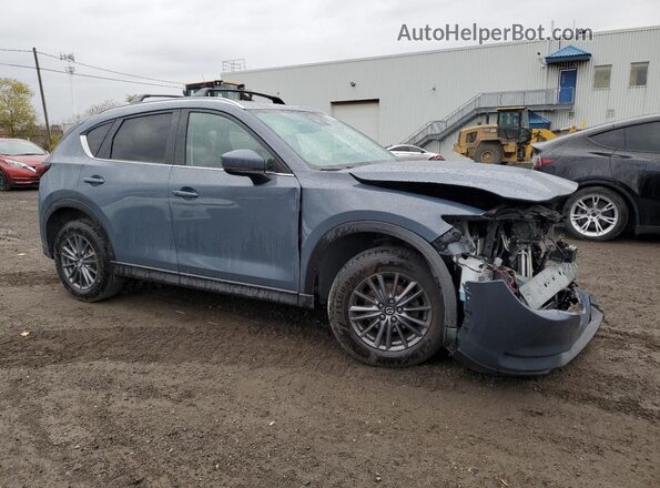 JM3KFBCM8M0109224 2021 MAZDA CX-5 Синий Передняя правая четверть