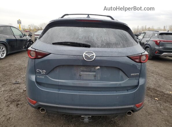 JM3KFBCM8M0109224 2021 MAZDA CX-5 Синий Вид сзади
