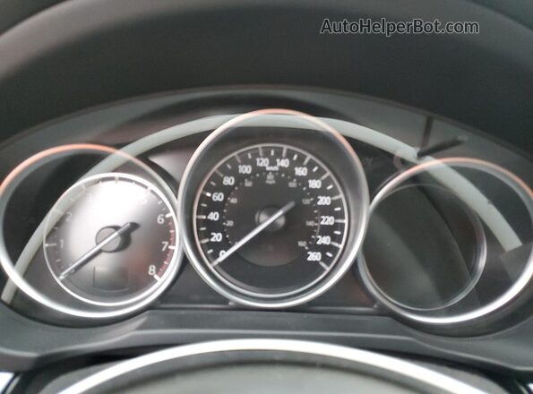 JM3KFBCM8M0109224 2021 MAZDA CX-5 Синий Вид щитка приборов
