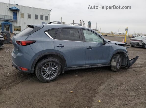 JM3KFBCM8M0109224 2021 MAZDA CX-5 Синий Задняя правая четверть
