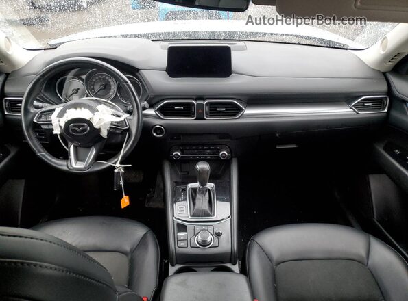 JM3KFBCM8M0109224 2021 MAZDA CX-5 Синий Вид панели приборов