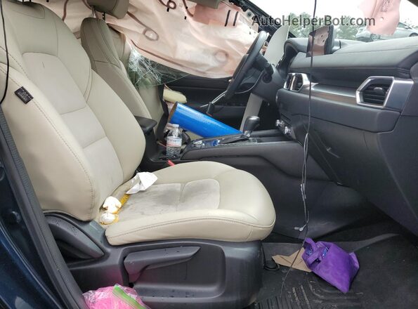 JM3KFBCM9M0403313 2021 MAZDA CX-5 Синий Вид салона спереди