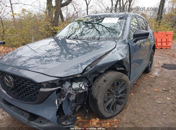 JM3KFBCMXN0532310 2022 MAZDA CX-5 Blue Front view