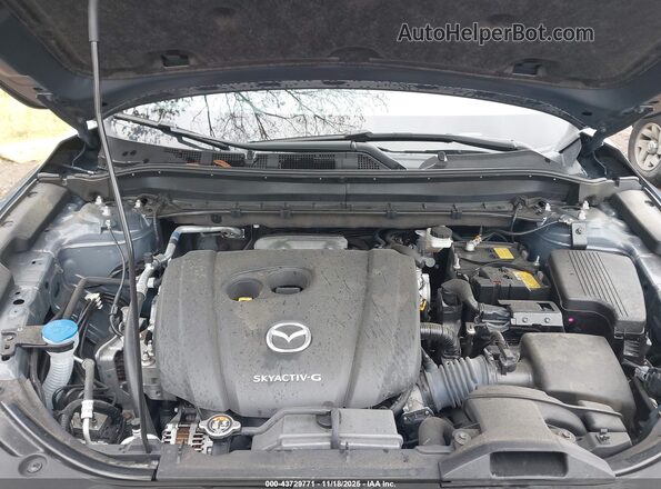 JM3KFBCMXN0532310 2022 MAZDA CX-5 Blue Rear view