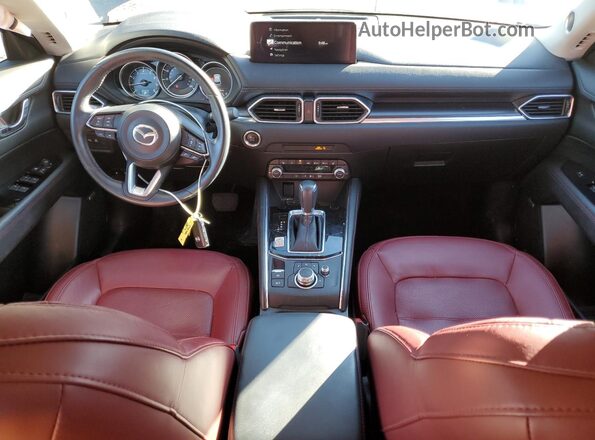 JM3KFBCY3M0500557 2021 MAZDA CX-5 Серый Вид панели приборов