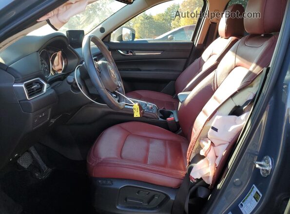JM3KFBCY3M0500557 2021 MAZDA CX-5 Серый Вид салона спереди