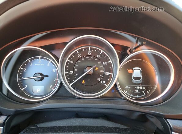 JM3KFBCY3M0500557 2021 MAZDA CX-5 Серый Вид щитка приборов