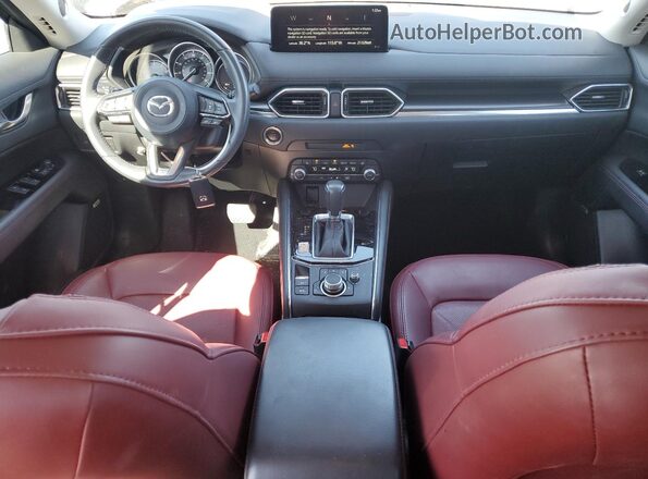 JM3KFBCY8M0457706 2021 MAZDA CX-5 Серый Вид панели приборов