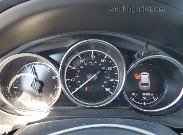 JM3KFBCY8M0457706 2021 MAZDA CX-5 Серый Вид щитка приборов