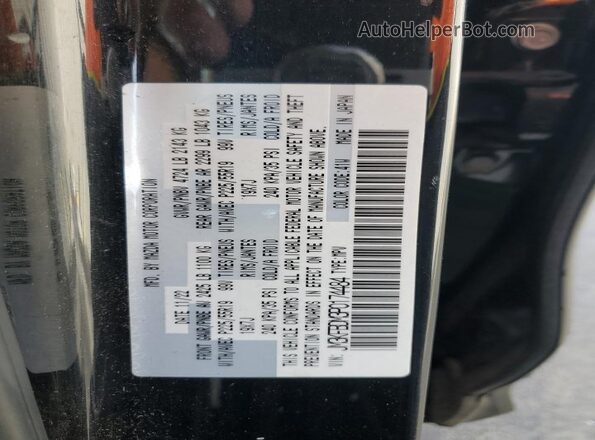 JM3KFBDM3P0174484 2023 MAZDA CX-5 Black VIN sticker view