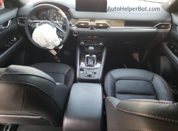 JM3KFBDM5P0255938 2023 MAZDA CX-5 White Առջևի վահանակի տեսք