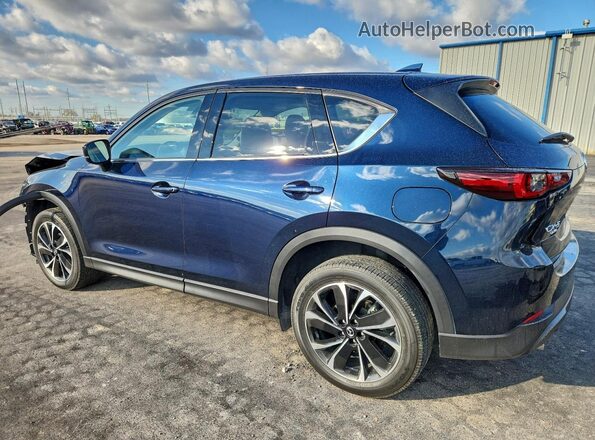 JM3KFBEM9P0229499 2023 MAZDA CX-5 Blue Trasero izquierdo