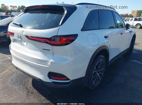 JM3KJDHA5S1106216 2025 MAZDA CX-70 PHEV Белый Задняя правая четверть
