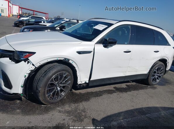 JM3KJDHA5S1106216 2025 MAZDA CX-70 PHEV Белый Вид спереди