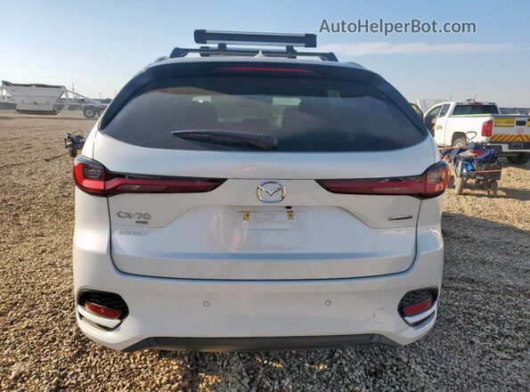 JM3KJDHC4S1103891 2025 MAZDA CX-70 White Rear view