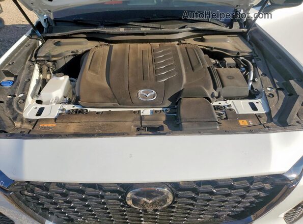 JM3KJDHC4S1103891 2025 MAZDA CX-70 White Engine compartment view
