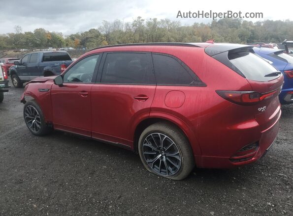 JM3KJDHC8S1104378 2025 MAZDA CX-70 Red Rear left