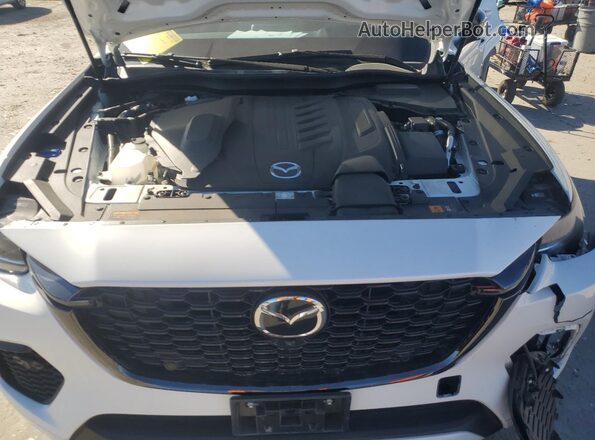 JM3KJDHCXS1102969 2025 MAZDA CX-70 White Vista del compartimento del motor