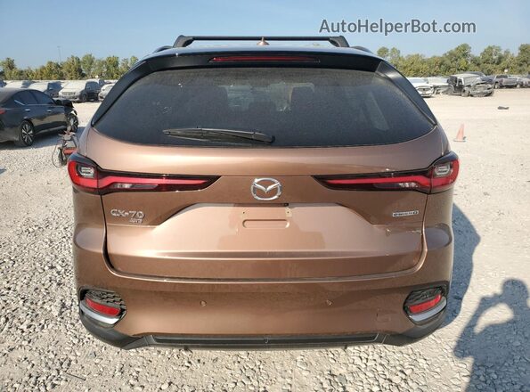 JM3KJDHD8S1120590 2025 MAZDA CX-70 Коричневый Вид сзади