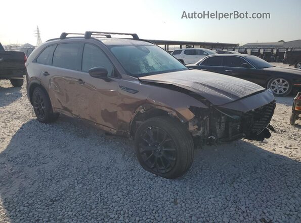JM3KJDHD8S1120590 2025 MAZDA CX-70 Коричневый Передняя правая четверть