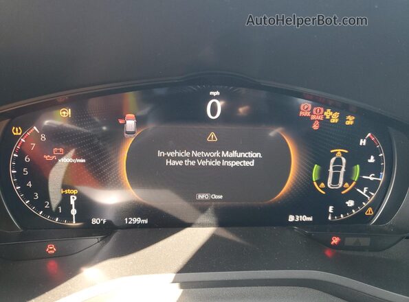 JM3KJDHD8S1120590 2025 MAZDA CX-70 Коричневый Вид щитка приборов