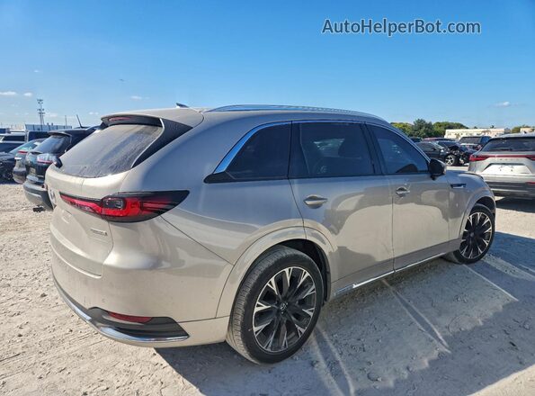 JM3KK1HCXR1146962 2024 MAZDA CX-90 Серый Задняя правая четверть