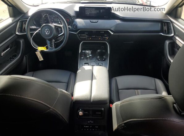 JM3KKAHD1R1171225 2024 MAZDA CX-90 White Вид панелі приладів