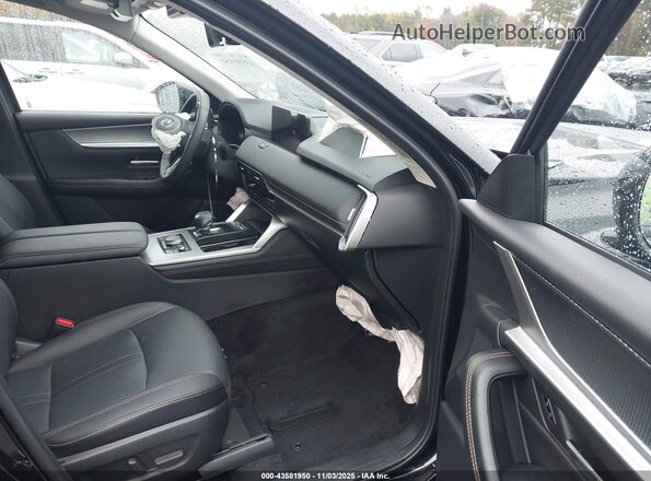 JM3KKBHA2S1225472 2025 MAZDA CX-90 PHEV Black წინა სალონის ხედი