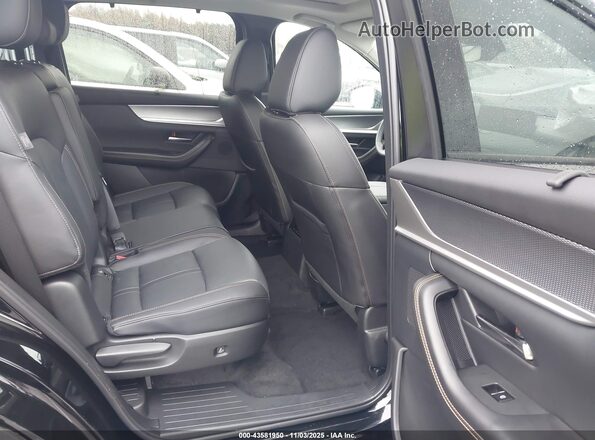 JM3KKBHA2S1225472 2025 MAZDA CX-90 PHEV Black VIN კოდის სტიკერის ხედი