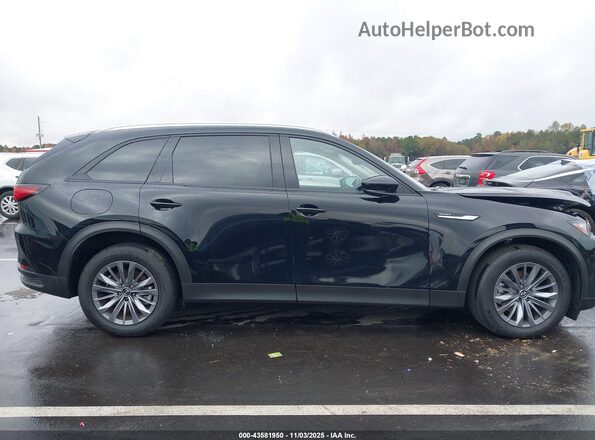 JM3KKBHA2S1225472 2025 MAZDA CX-90 PHEV Black სალონის 360-გრადუსიანი ხედი