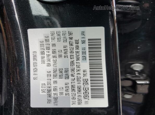 JM3KKBHA5S1190488 2025 MAZDA CX-90 Black Вид наклейки з VIN-кодом