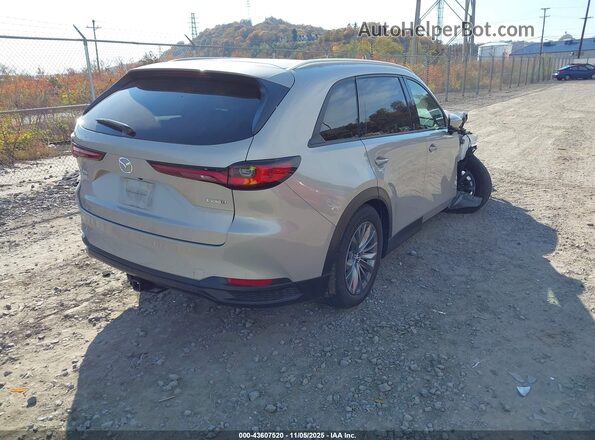 JM3KKBHD0R1176972 2024 MAZDA CX-90 Бежевый Задняя правая четверть